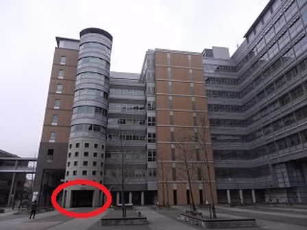 バス停からの道のり